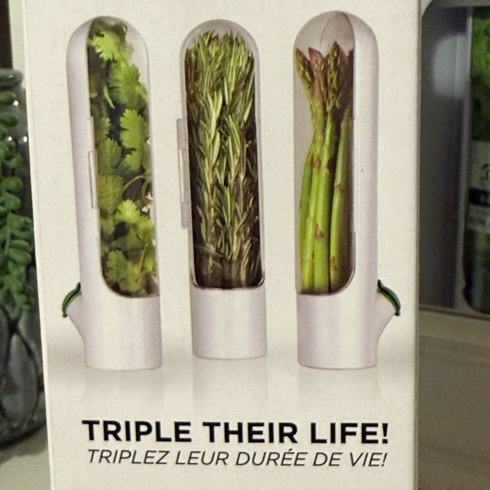 Herb Keeper Set - White